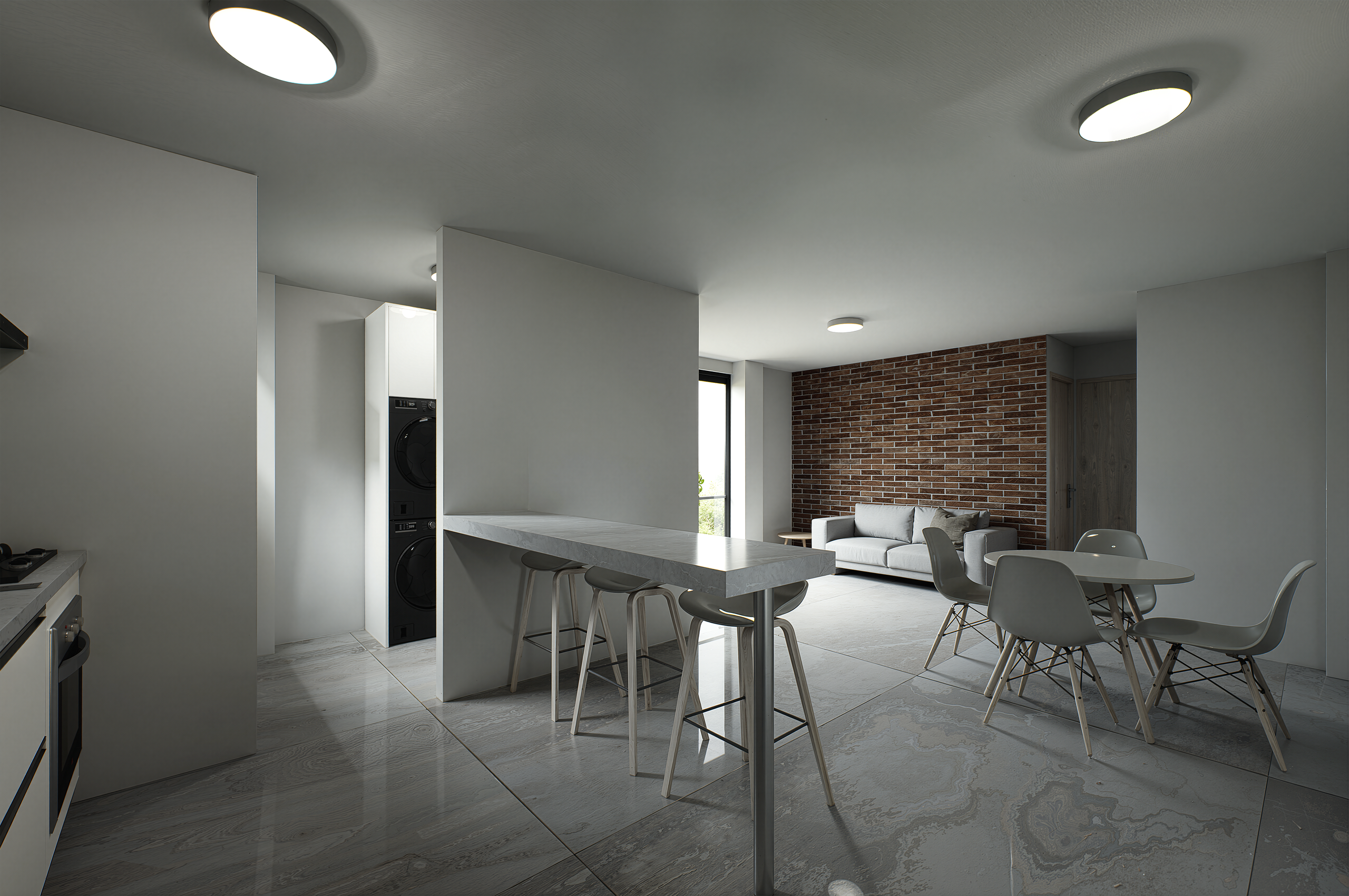 Render interior